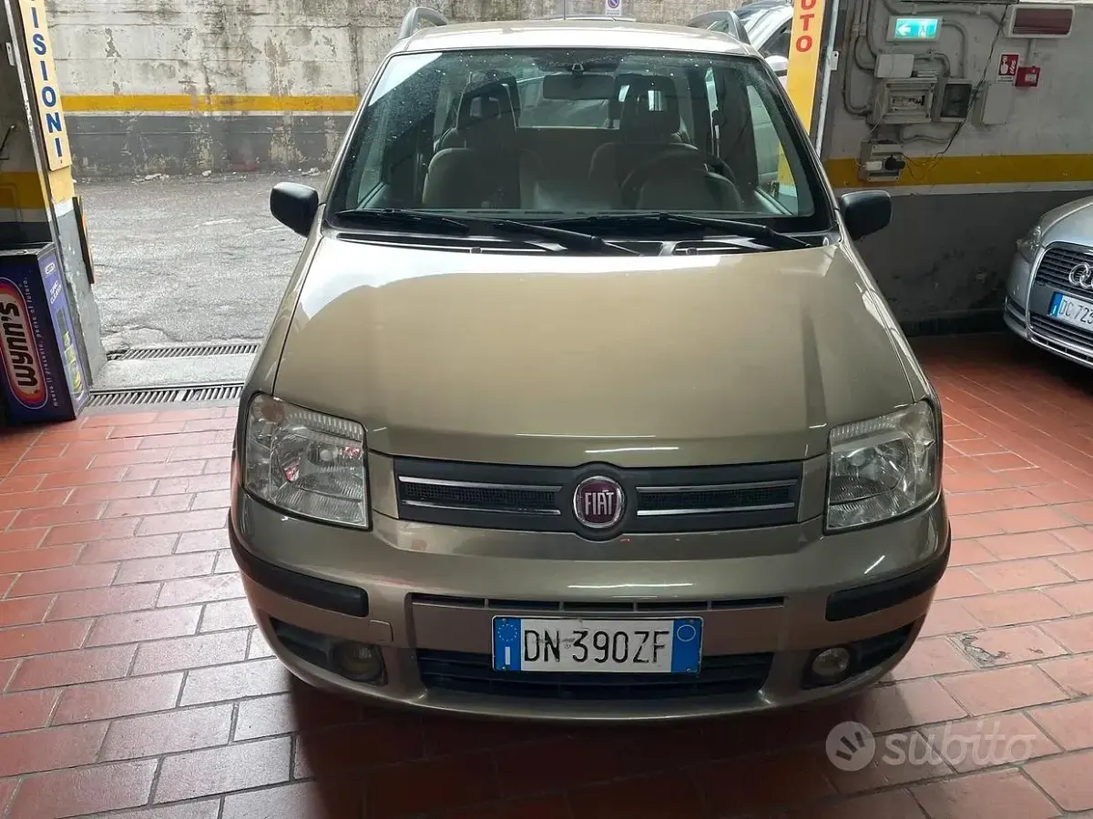 Usata Fiat Panda 60 CV (44 kW) 2008 Giallo Utilitaria