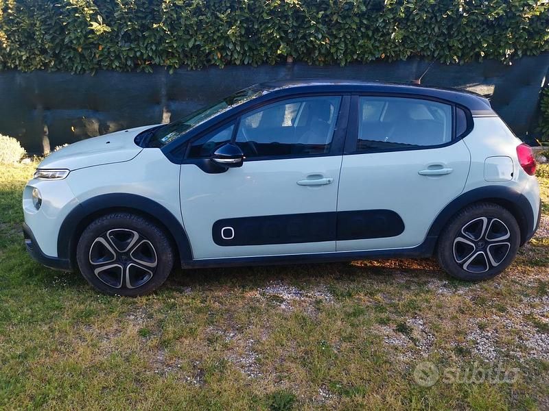 Usata Citroën C3 PureTech 82 CV (60 kW) 2017 Verde Berlina