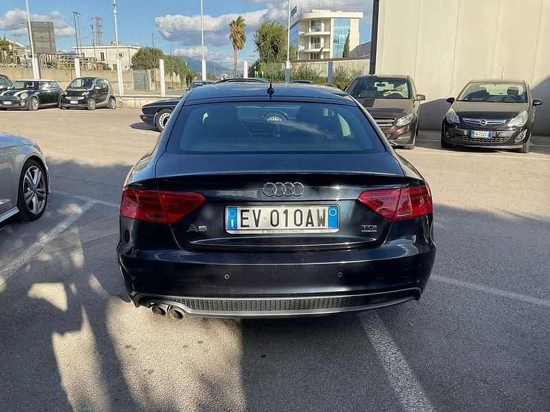 Usata Audi A5 Sportback S-Line 177 CV (130 kW) 2014 Nero Utilitaria