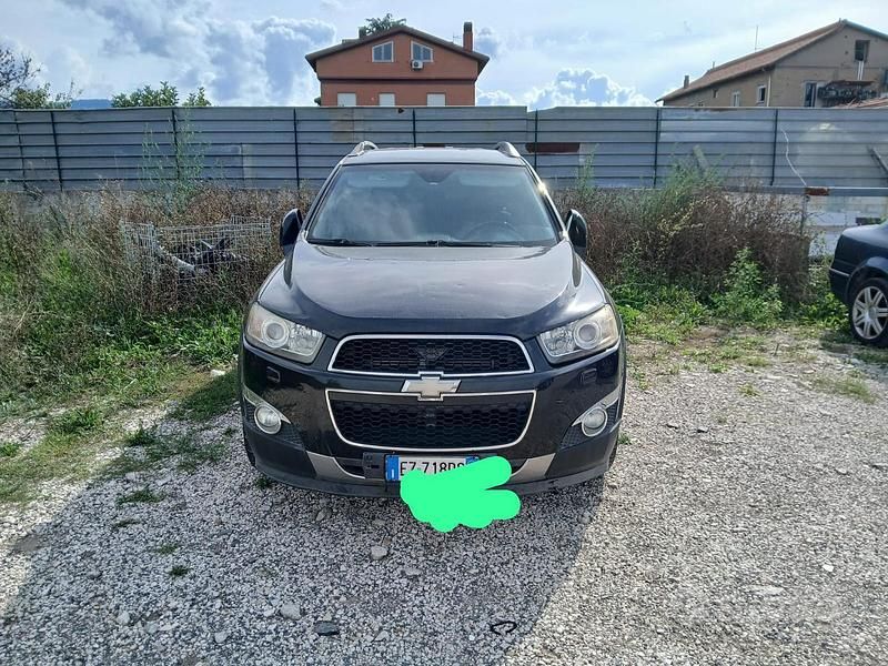 Usata Chevrolet Captiva 184 CV (135 kW) 2011 Nero SUV