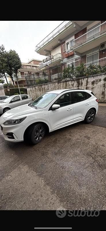 Usata Ford Kuga ST-Line X 120 CV (88 kW) 2022 Bianco SUV
