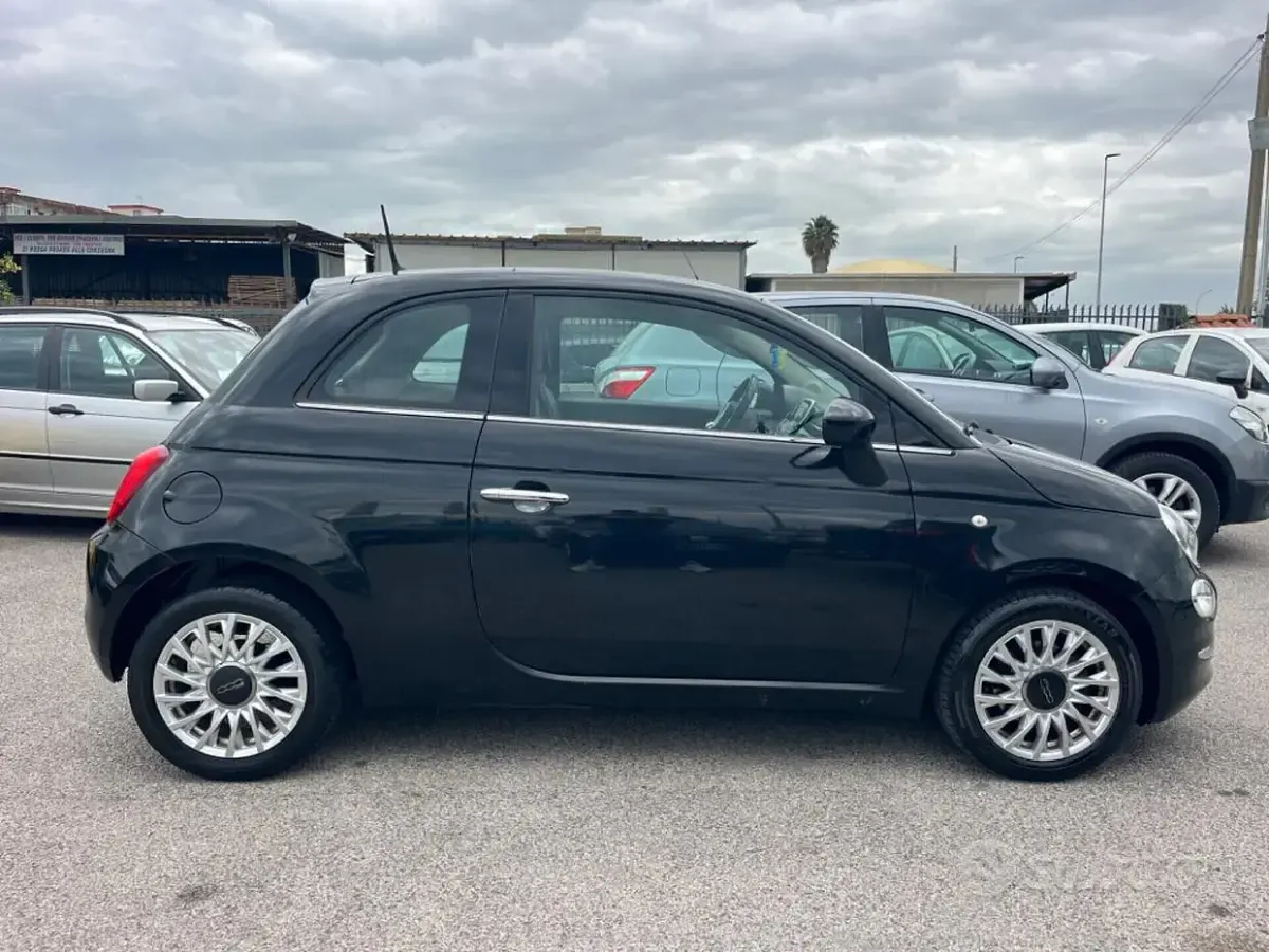 Usata Fiat 500 Lounge 95 CV (69 kW) 2016 Nero Berlina