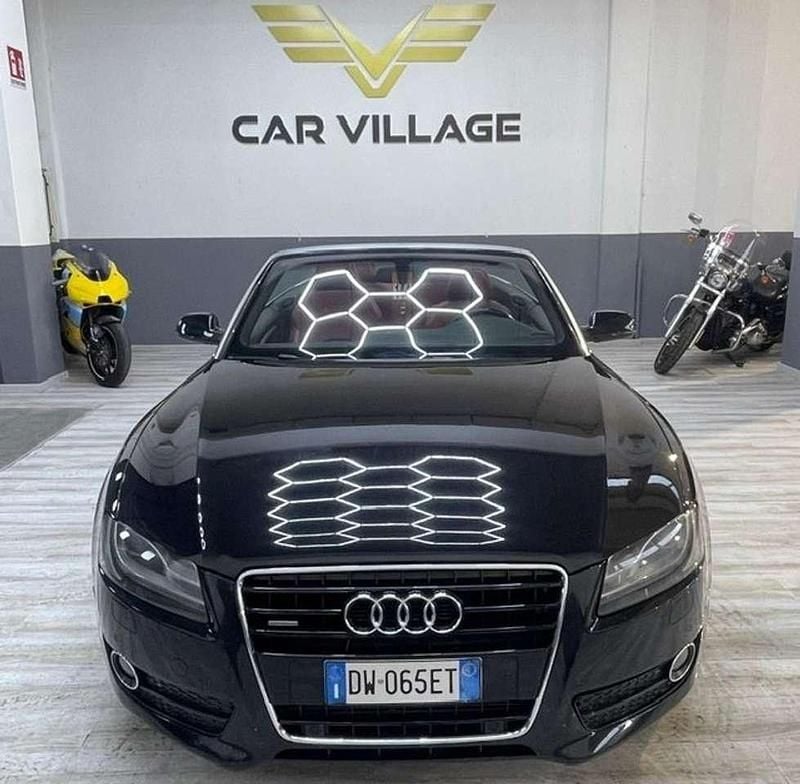 Nero Usata 2009 Audi A5 Cabriolet Cabrio | 9000 € (Ottimo prezzo) - Immagine 1/4