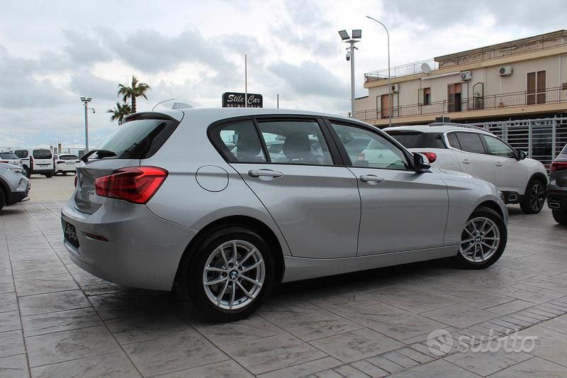 Usata BMW 116 Advantage 116 CV (85 kW) 2018 Grigio Utilitaria