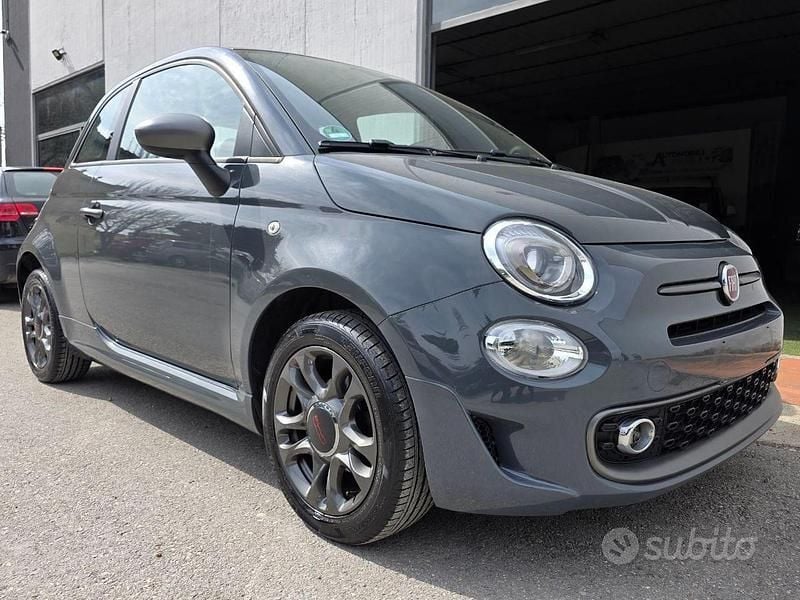 Usata Fiat 500 Sport 69 CV (50 kW) 2019 Grigio scuro Utilitaria