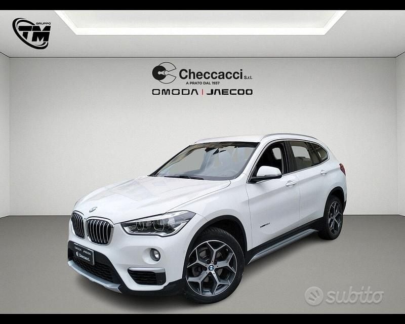 Usata BMW X1 xLine 116 CV (85 kW) 2018 Bianco SUV