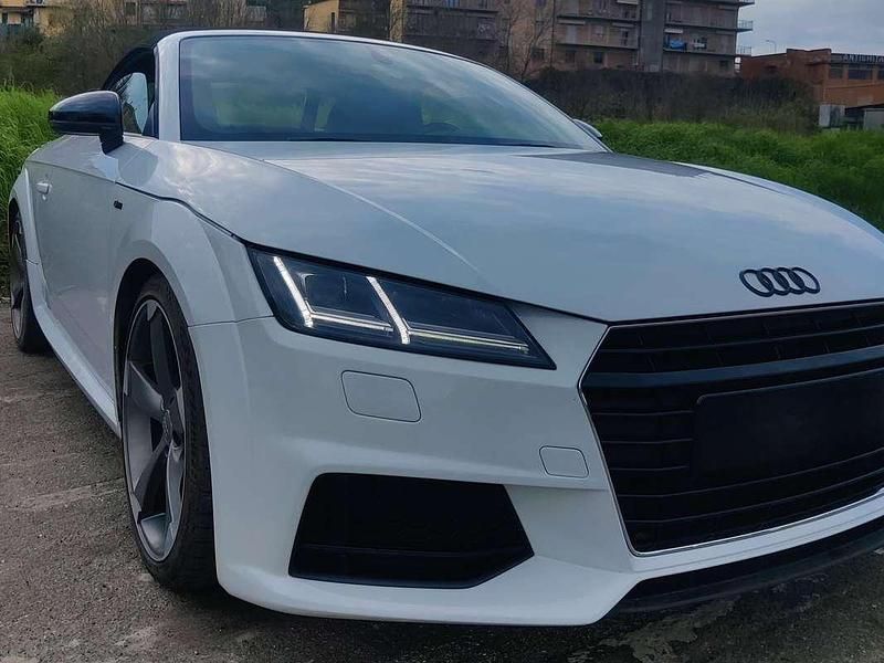 Usata Audi TT Roadster S-Line 184 CV (135 kW) 2015 Bianco Cabrio