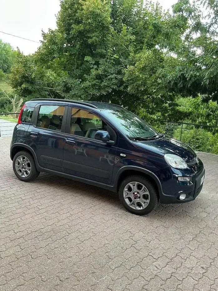 Usata Fiat Panda 4x4 85 CV (62 kW) 2012 Bluazzurro Utilitaria