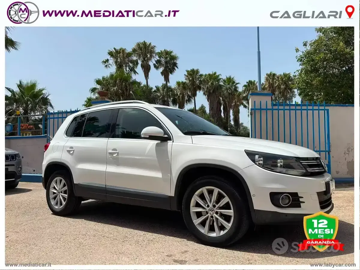 Usata VW Tiguan Sportline 140 CV (102 kW) 2013 Bianco SUV