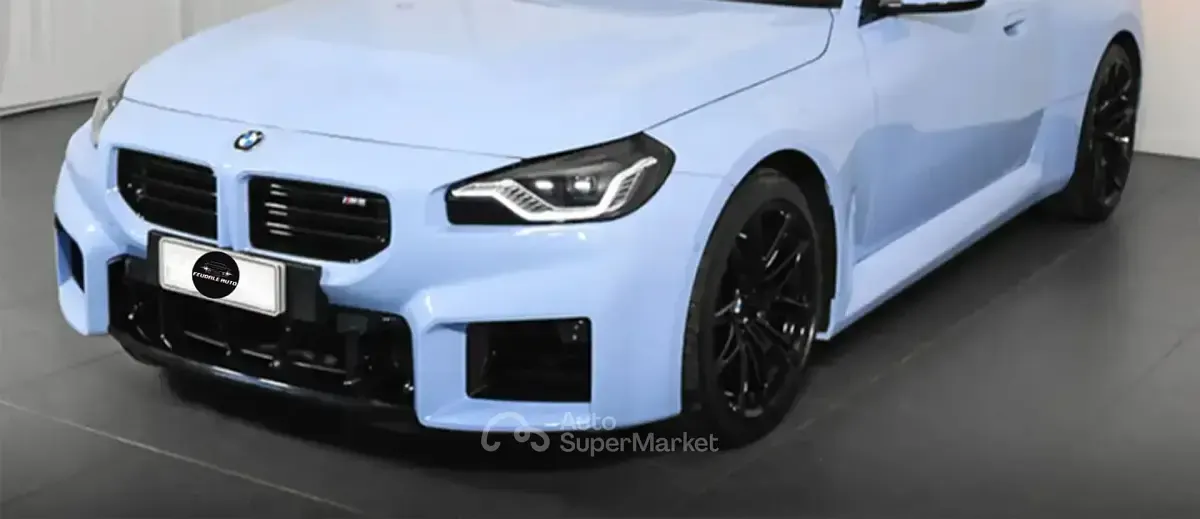 Begagnad BMW M2 461 HK (339 kW) 2024 Blå Sportkupé