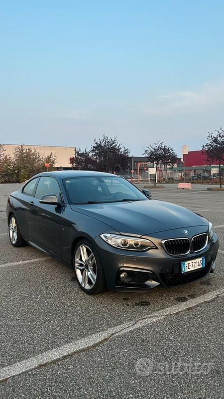 Usata BMW 220 M Sport 2016 Grigio Coupé