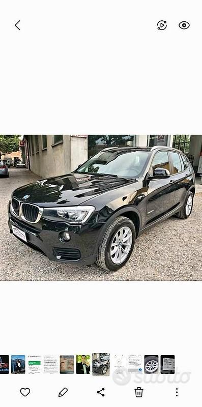 Nero Usata 2015 BMW X3 SUV | 16.000 € (Molto cara) - Immagine 1/4