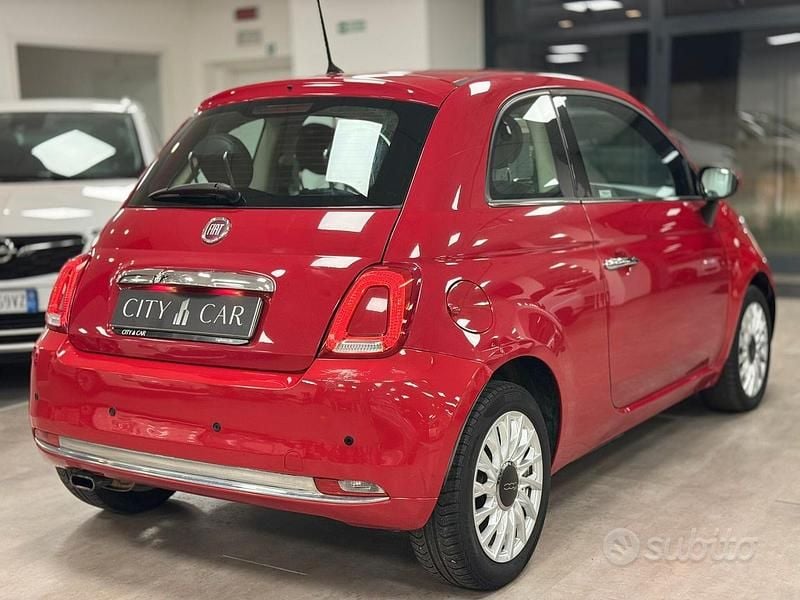 Usata Fiat 500 Lounge 69 CV (50 kW) 2016 Rosso Berlina