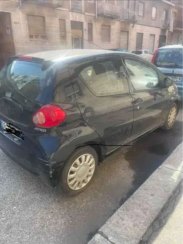 Gebraucht Toyota Aygo Sol 68 PS (50 kW) 2008 Schwarz Kleinwagen