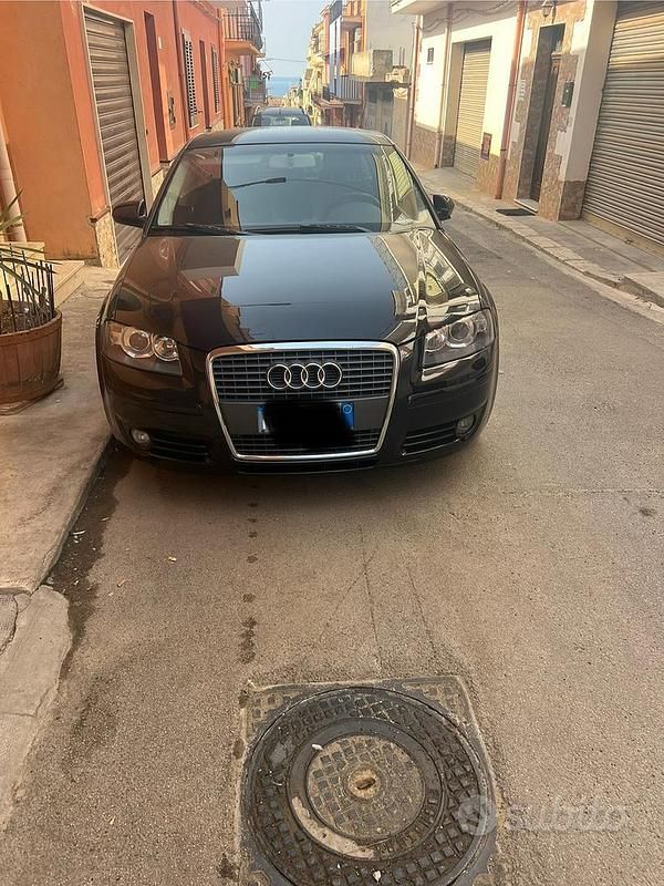 Usata Audi A3 140 CV (102 kW) 2005 Nero Utilitaria