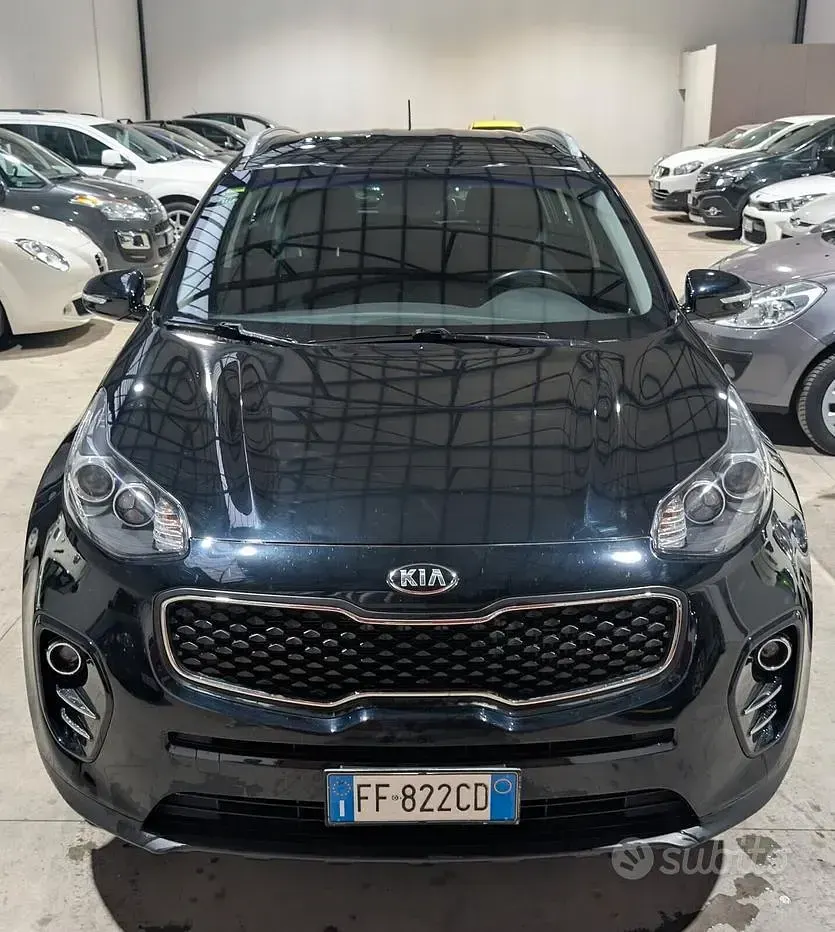 Usata Kia Sportage 115 CV (84 kW) 2016 Nero SUV
