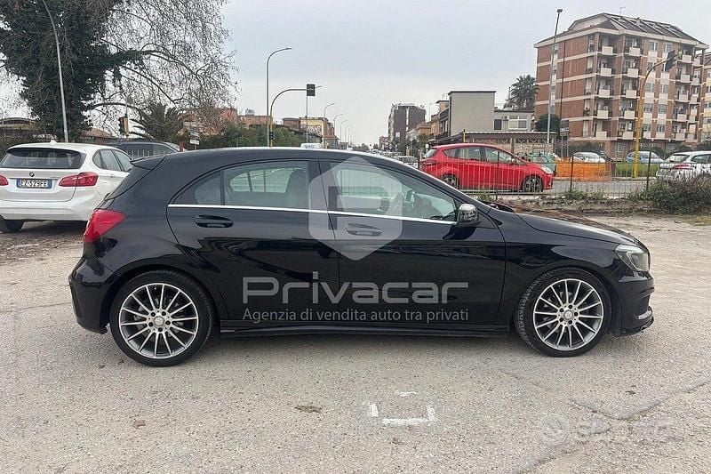 Usata Mercedes A200 Premium 136 CV (100 kW) 2014 Nero Berlina