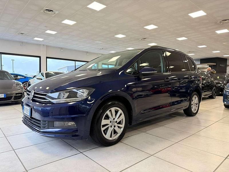 Usata VW Touran 150 CV (110 kW) 2020 Blu/azzurro Monovolume