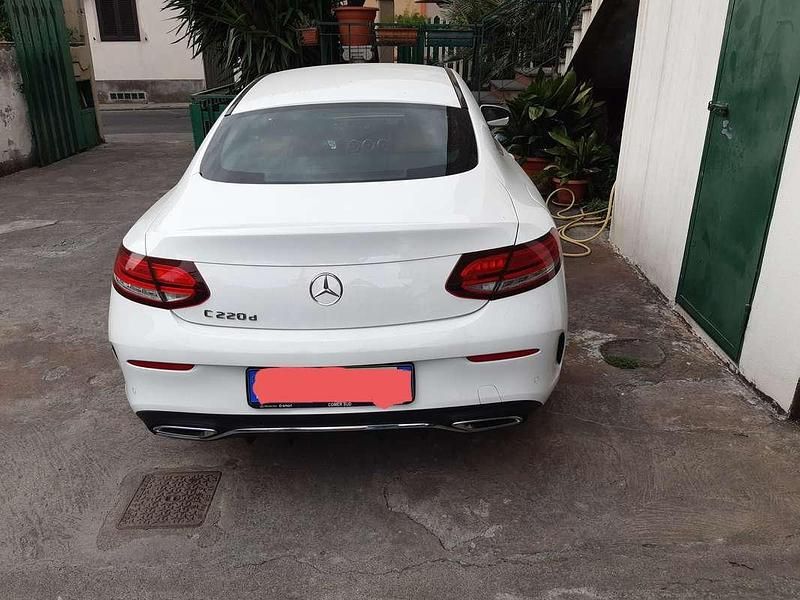 Usata Mercedes C220 Executive 194 CV (142 kW) 2021 Bianco Coupé