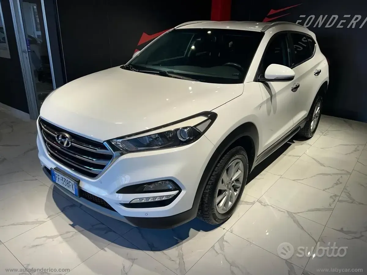 Usata Hyundai Tucson Xpossible 116 CV (85 kW) 2016 Bianco SUV