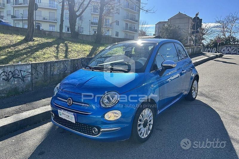 Usata Fiat 500 Mirror 69 CV (50 kW) 2018 Blu Utilitaria