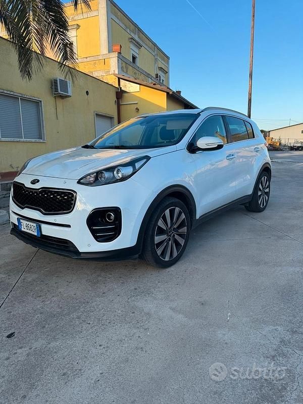 Begagnad Kia Sportage 141 HK (103 kW) 2017 Vit SUV