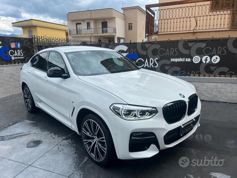 Usata BMW X4 M Sport 340 CV (250 kW) 2021 Bianco SUV
