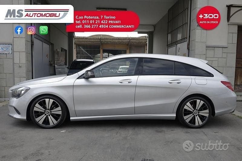 Usata Mercedes CLA180 109 CV (80 kW) 2019 Grigio Berlina