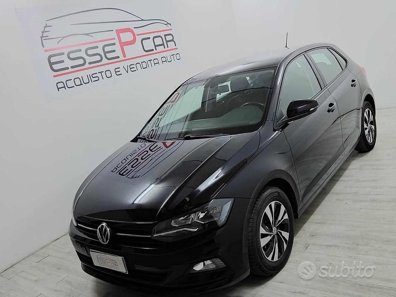 Usata VW Polo Comfortline 80 CV (58 kW) 2019 Nero Utilitaria
