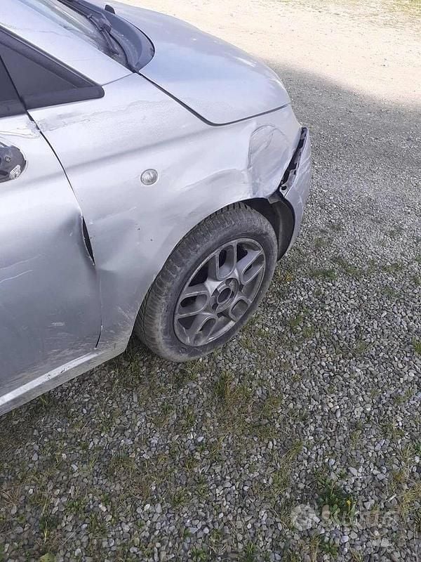 Usata Fiat 500 Lounge 69 CV (50 kW) 2008 Grigio Utilitaria