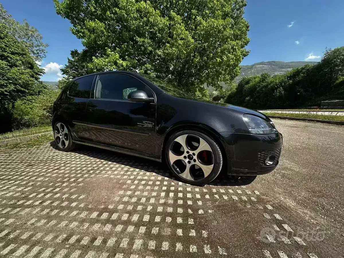 Usata VW Golf VI GTI 200 CV (147 kW) 2008 Nero Utilitaria