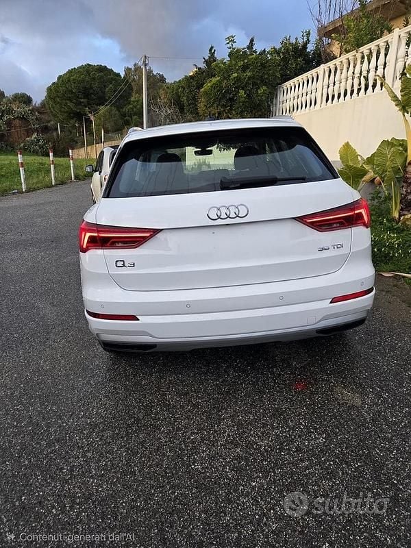 Usata Audi Q3 150 CV (110 kW) 2019 Bianco SUV