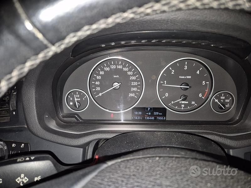 Usata BMW X3 Efficient Dynamics 184 CV (135 kW) 2012 Grigio SUV