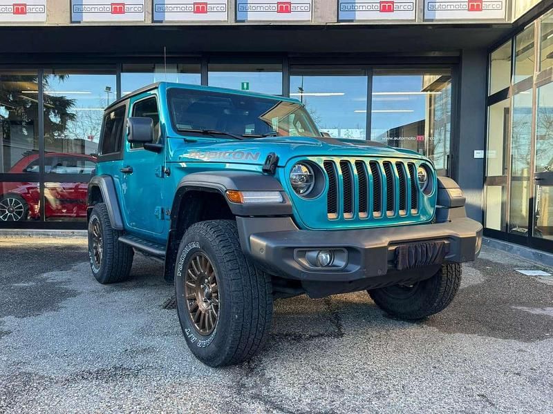 Usata Jeep Wrangler Rubicon 200 CV (147 kW) 2019 Bikini pearl SUV