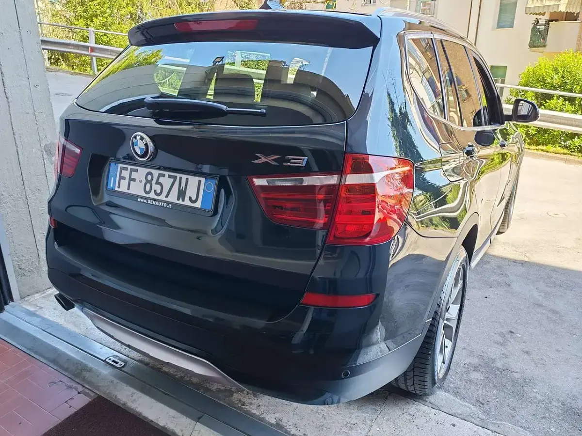 Usata BMW X3 xLine 190 CV (139 kW) 2018 Nero SUV
