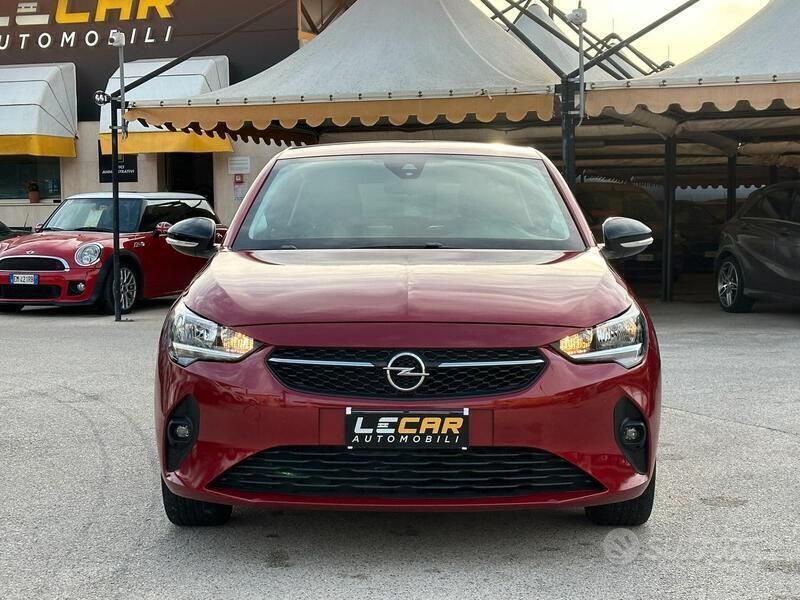 Rosso Usata 2022 Opel Corsa Edition Tre volumi | 10.900 € (Buon prezzo) - Immagine 1/4