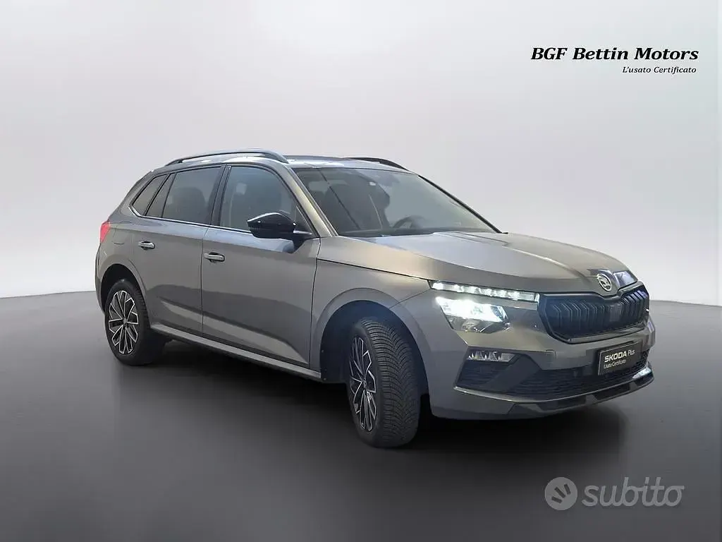 Usata Skoda Kamiq 116 CV (85 kW) 2025 Grigio graphite metallizzato SUV