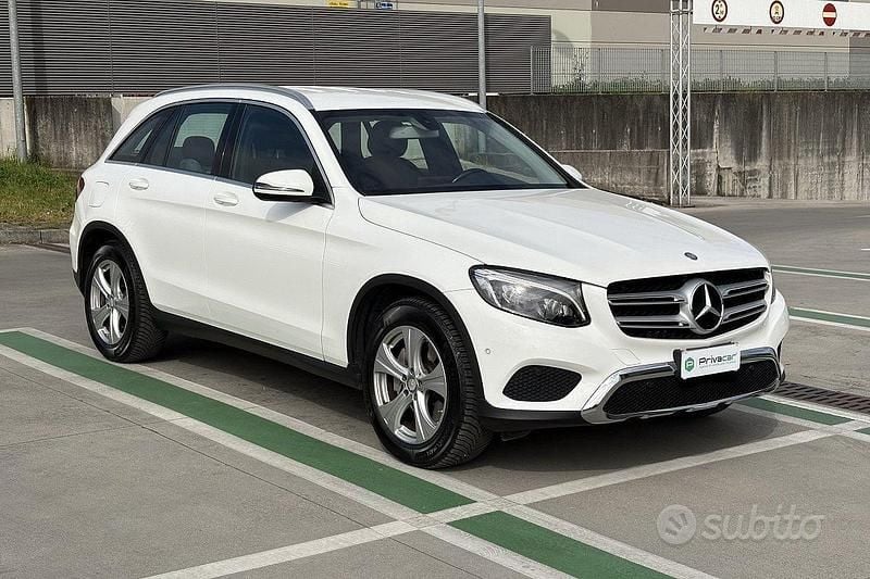Usata Mercedes GLC250 Exclusive 204 CV (150 kW) 2016 Bianco SUV