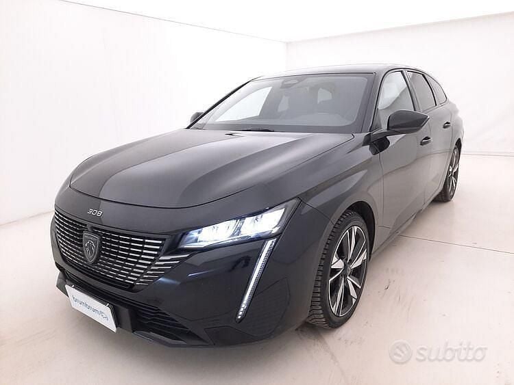 Nero Usata 2022 Peugeot 308 SW Allure Station wagon | 15.290 € (Buon prezzo) - Immagine 1/4