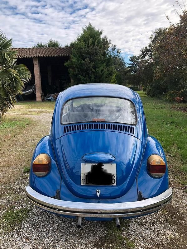 Usata VW Beetle 1970 Blu Utilitaria