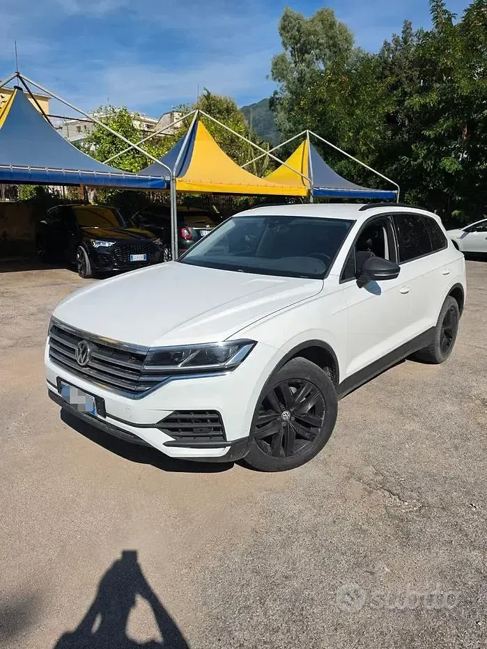 Usata VW Touareg Advance 231 CV (169 kW) 2019 Bianco SUV