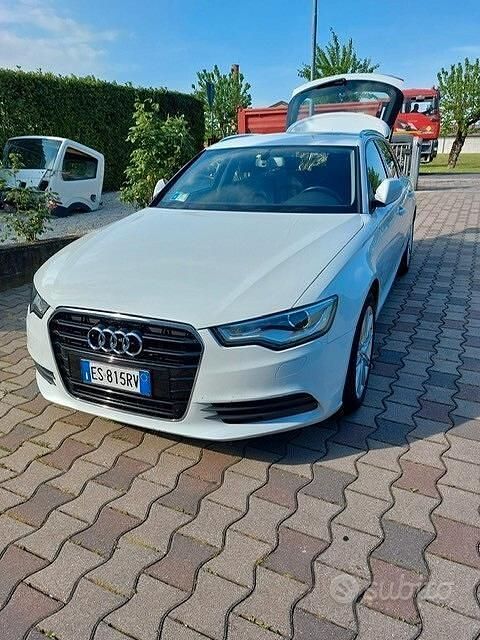 Usata Audi A6 177 CV (130 kW) 2013 Bianco Station wagon