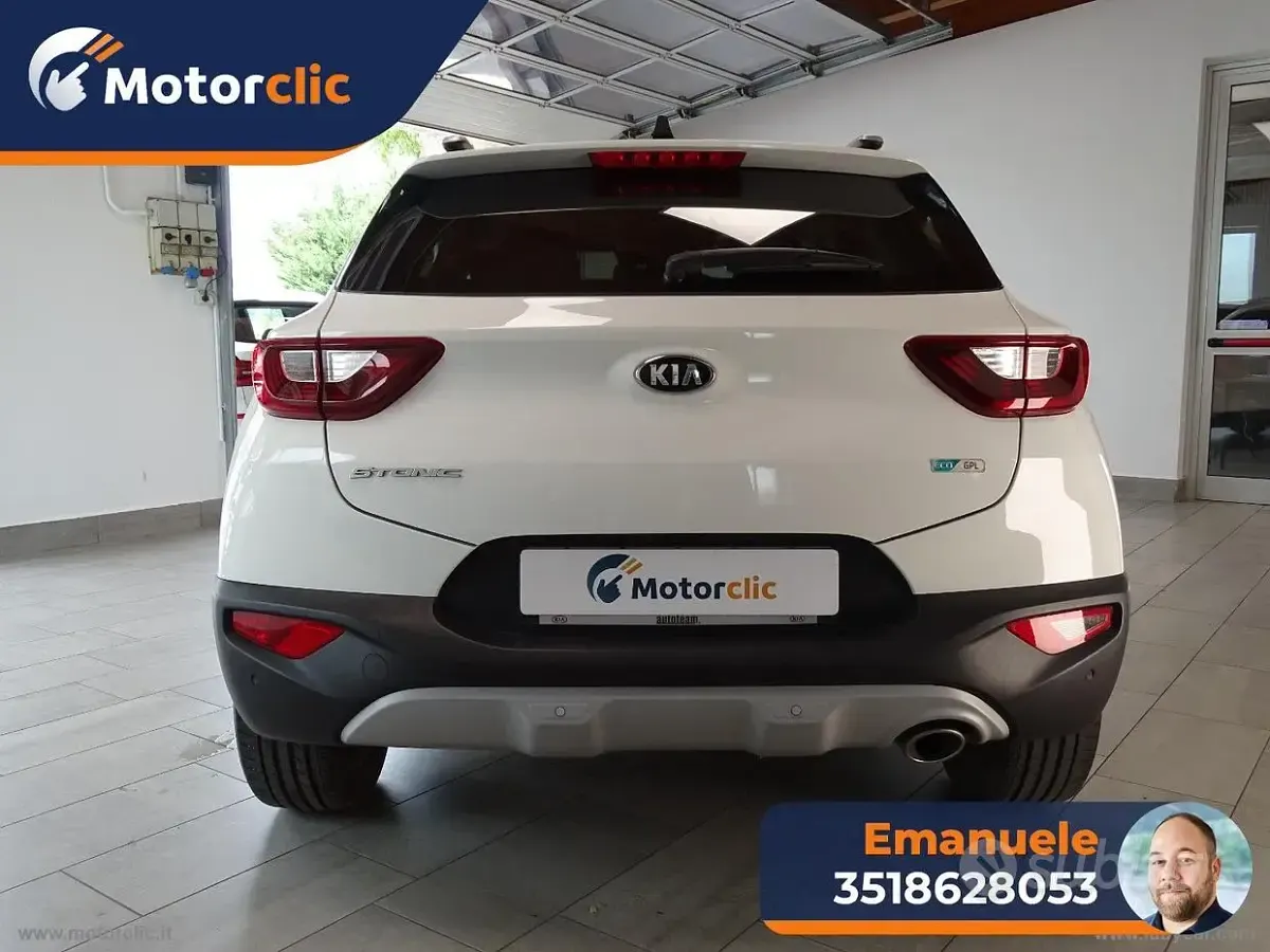 Usata Kia Stonic 100 CV (73 kW) 2020 Bianco SUV