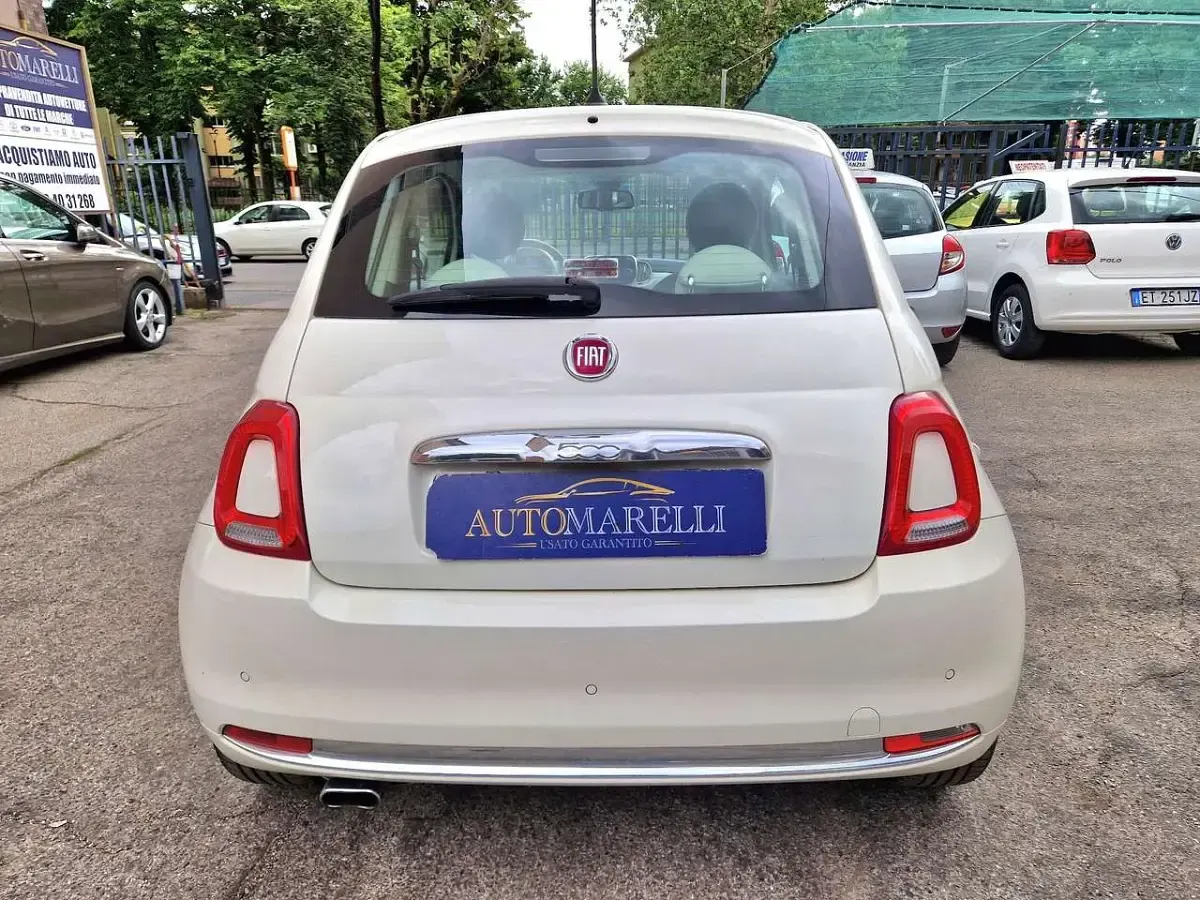 Usata Fiat 500 Lounge 69 CV (50 kW) 2015 Bianco Utilitaria