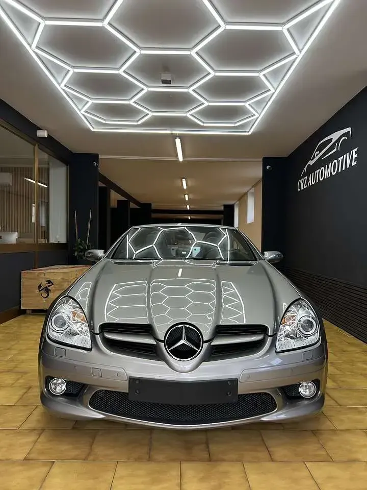 Usata Mercedes SLK350 AMG 272 CV (200 kW) 2005 Grigio cubanite Cabrio