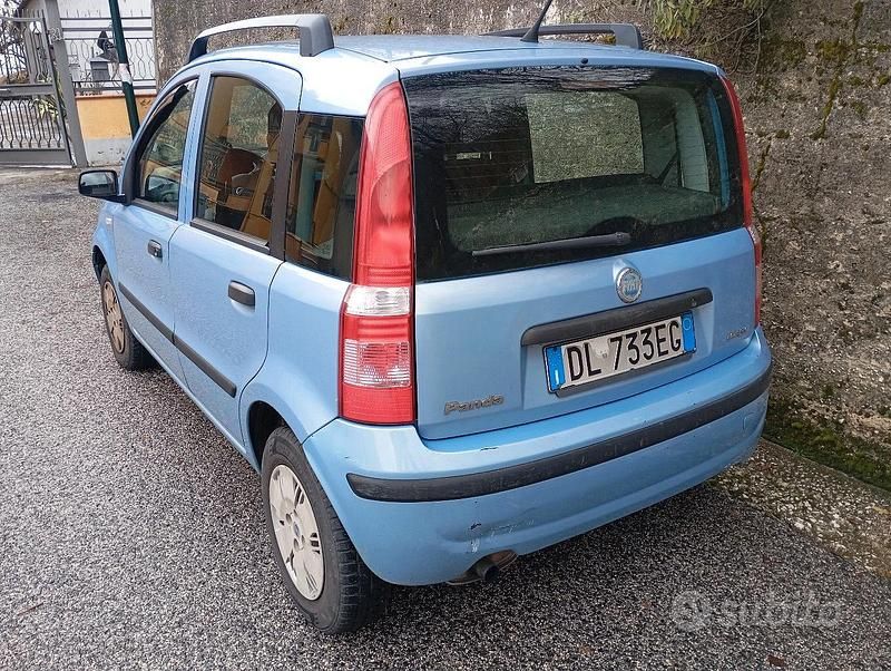 Usata Fiat Panda 69 CV (50 kW) 2007 Blu Berlina