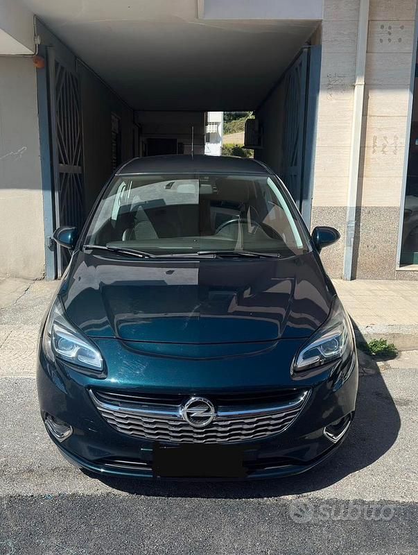 Usata Opel Corsa 95 CV (69 kW) 2015 Verde Utilitaria