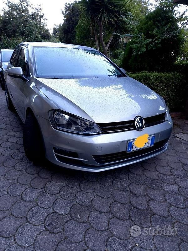 Usata VW Golf VII 110 CV (80 kW) 2016 Grigio Utilitaria