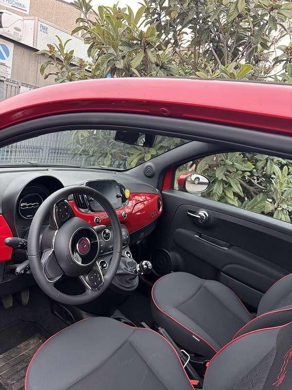 Usata Fiat 500C Red 69 CV (50 kW) 2024 Cabrio