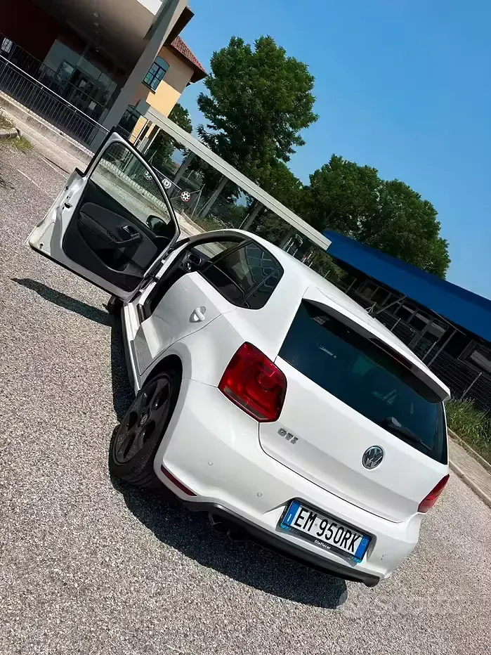 Usata VW Polo GTI 179 CV (131 kW) 2012 Bianco Utilitaria